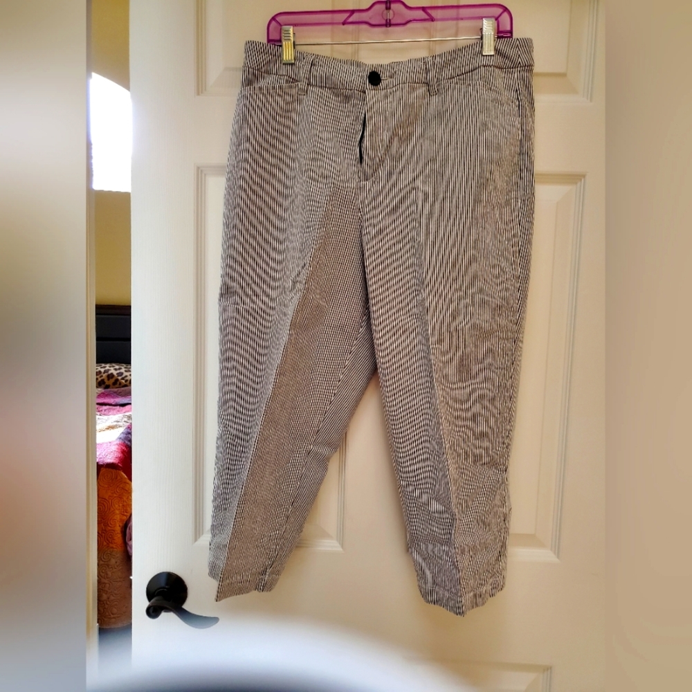 Like New cute sear suckered capris.